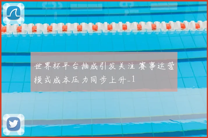 世界杯平台抽成引发关注 赛事运营模式成本压力同步上升_1